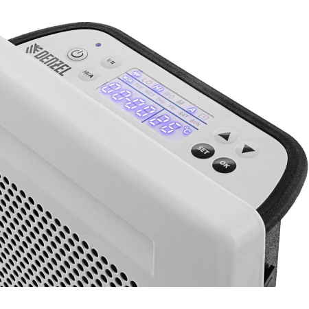 Конвектор гибридный электрический HybridX-1500, ИК нагреватель, цифровой термостат// Denzel, фото , изображение 8