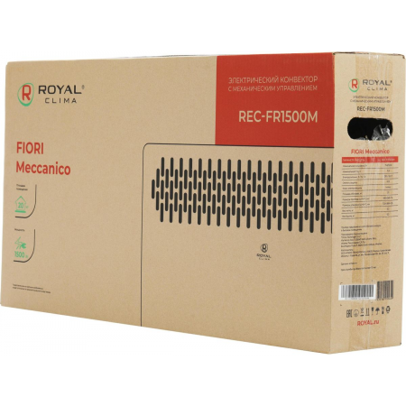 Конвектор электрический Royal Clima REC-FR1500M white (мощность 1.5 кВт, площадь 15 м2) (НС-1481305), фото , изображение 12