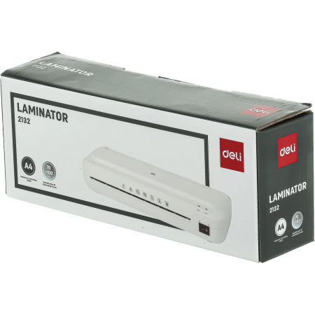 Ламинатор Deli E2132 A4 (70-100мкм) 22см/мин реверс, фото , изображение 11