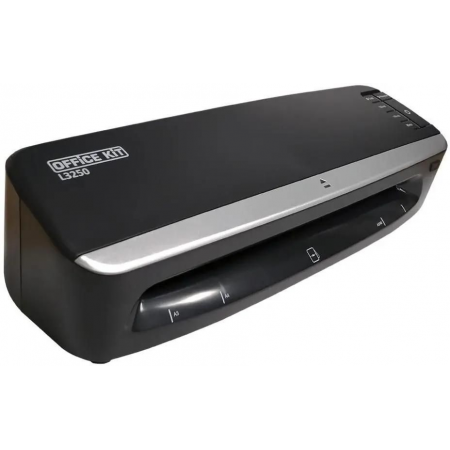 Ламинатор Office Kit L3250 черный A3 (60-125мкм) 50см/мин (4вал.) хол.лам. лам.фото реверс, фото , изображение 3