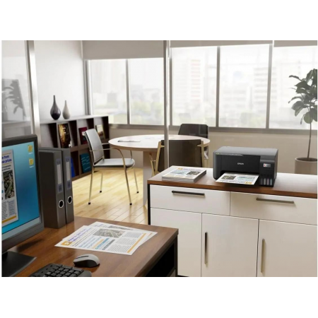 МФУ струйный Epson L3250 (C11CJ67508/503/523/418/519/412) A4 WiFi черный, фото , изображение 2