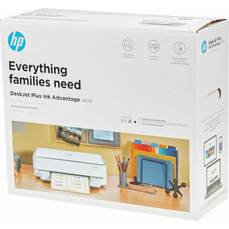 Струйные МФУ HP DeskJet Plus Ink Advantage 6075 (5SE22C), фото , изображение 14