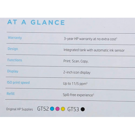 МФУ струйный HP Smart Tank 500 AIO, A4, цветной, струйный, черный (4sr29a), фото , изображение 20