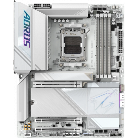 Материнская плата Gigabyte X870E AORUS PRO ICE, RTL, фото 
