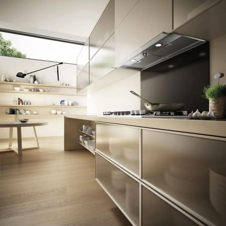 Вытяжка встраиваемая Elica Boxin IX/A/60 нержавеющая сталь управление: поворотные переключатели (1 мотор), фото , изображение 5