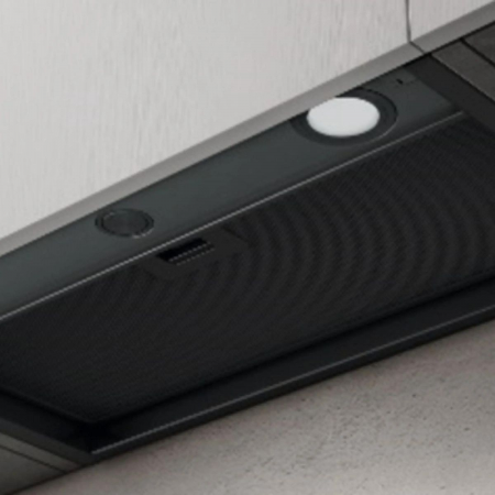 Вытяжка встраиваемая Elica Boxin LX/BL MAT/A/60 черный управление: поворотный переключатель (1 мотор), фото , изображение 4