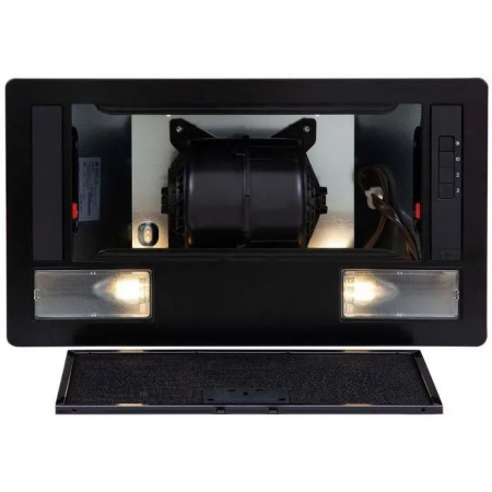 Вытяжка встраиваемая Elica Era C BL/A/52 черный управление: кнопочное (1 мотор), фото , изображение 4