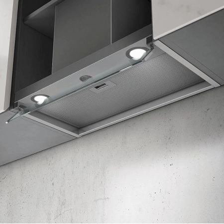 Вытяжка встраиваемая Elica Boxin IX/A/120 серебристый управление: поворотный переключатель (1 мотор), фото , изображение 5