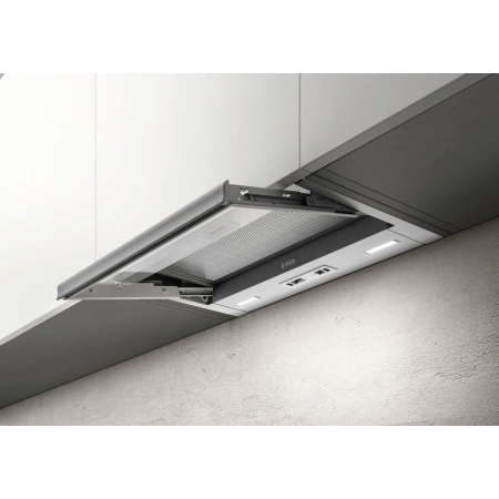 Вытяжка встраиваемая Elica Ciak 2.0 S GR/A/90 нержавеющая сталь управление: ползунковое (1 мотор), фото , изображение 3