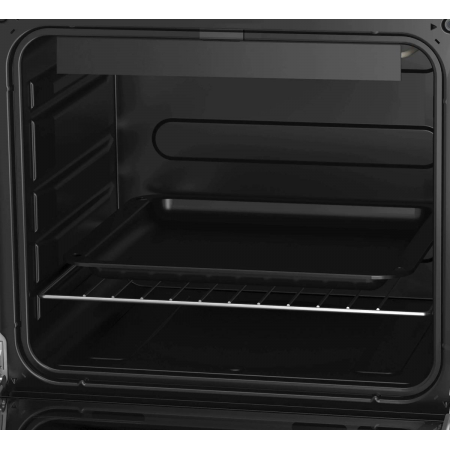 Плита комбинированная DARINA S KM521 300 W, 50х45см, 2 газ. конфорки, эл. духовка, цвет белый, фото , изображение 17