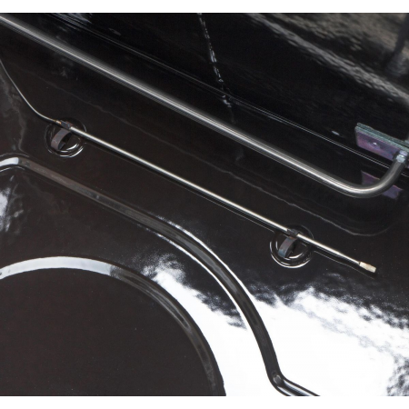 Плита комбинированная DARINA S KM521 300 W, 50х45см, 2 газ. конфорки, эл. духовка, цвет белый, фото , изображение 19