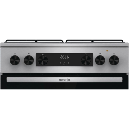 Плита Комбинированная Gorenje GKS6C70XJ нержавеющая сталь (без крышки) реш.сталь, фото , изображение 7