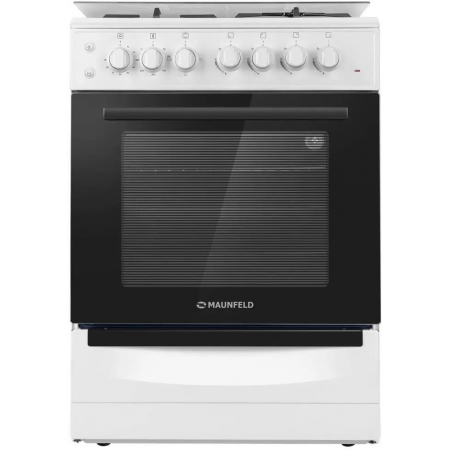 Газовая плита с электрической духовкой MAUNFELD MGC60ECW04, фото , изображение 2