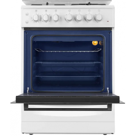 Газовая плита с электрической духовкой MAUNFELD MGC60ECW04, фото , изображение 4