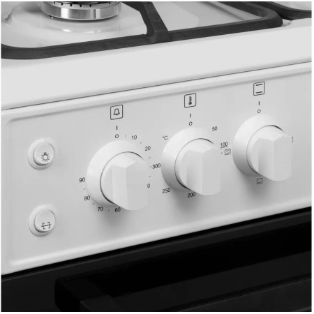 Газовая плита с электрической духовкой MAUNFELD MGC60ECW04, фото , изображение 9