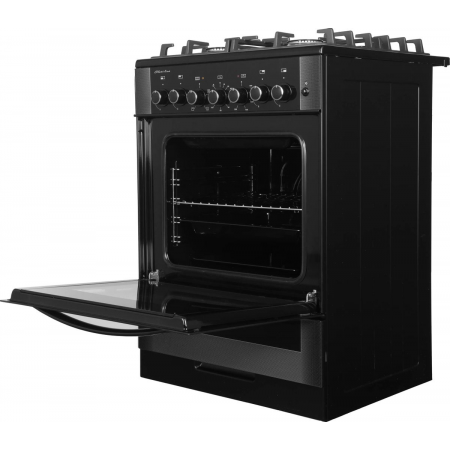 Плита Комбинированная Gefest ПГЭ 6502-02 0044 черный, фото , изображение 2