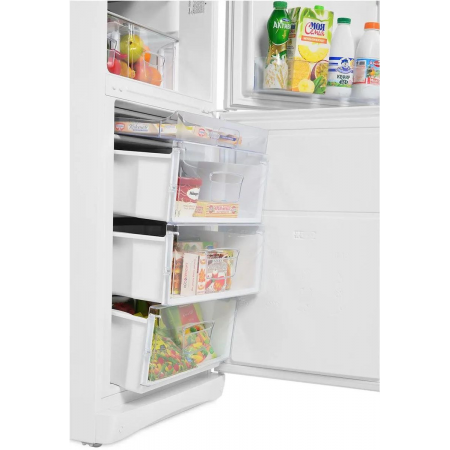 Холодильник Indesit ES 20 A белый двухкамерный 233/108л морозилка снизу, фото , изображение 4