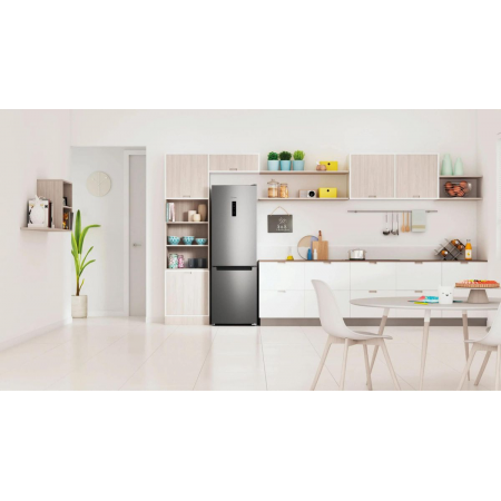 Холодильник Indesit ITS 5180 NG, темно-серый, двухкамерный, Общий объем 298л, Полезный объем 220/78л, морозильная камера: снизу, размораживание No Frost, фото , изображение 5