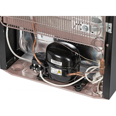 Холодильник Nordfrost NR 403 B черный матовый однокамерный 100/11л морозилка сверху, фото , изображение 18