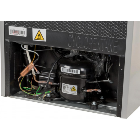 Холодильник Бирюса Б-M90 металлик однокамерный холодильной камеры 93л, фото , изображение 16