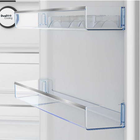Холодильник Beko B5RCNK363ZW белый двухкамерный 220/100л морозилка снизу, фото , изображение 7