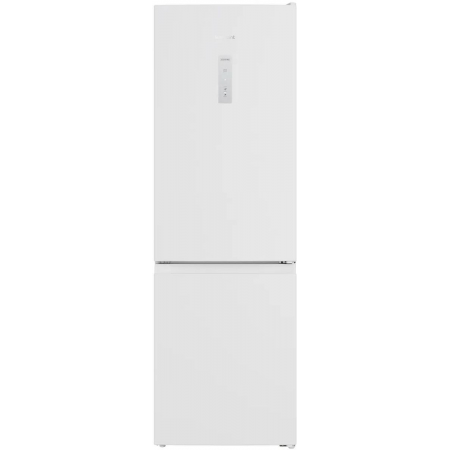 Холодильник Hotpoint HT 5180 W двухкамерный белый/серебристый 220/78л морозилка снизу, фото , изображение 3