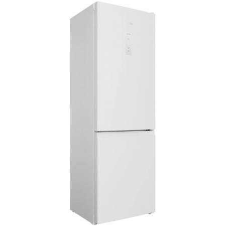 Холодильник Hotpoint HT 5180 W двухкамерный белый/серебристый 220/78л морозилка снизу, фото , изображение 4