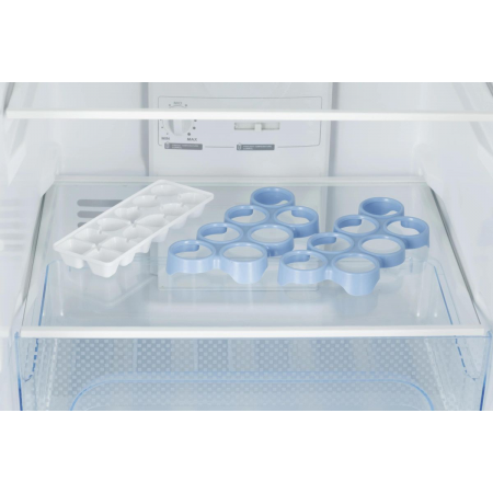 Холодильник Hyundai CC2056FWT белый двухкамерный 129/64л морозилка снизу, фото , изображение 36