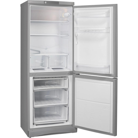 Холодильник Indesit ES 16 GA двухкамерный 193/85 л морозилка снизу, капельная система серебристый, фото , изображение 2