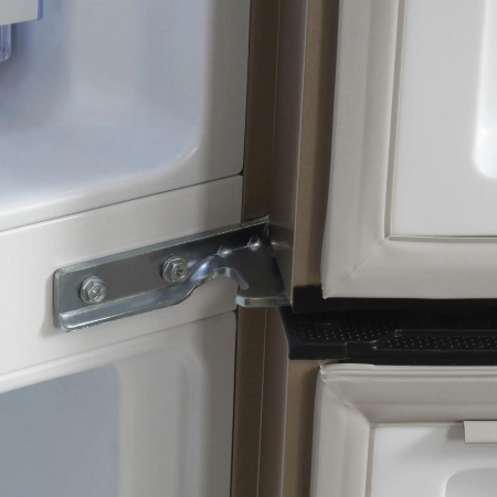 Холодильник Hyundai CS5073FV шампань стекло трехкамерный инвертер Side by Side 292/167л морозилка сбоку, фото , изображение 17