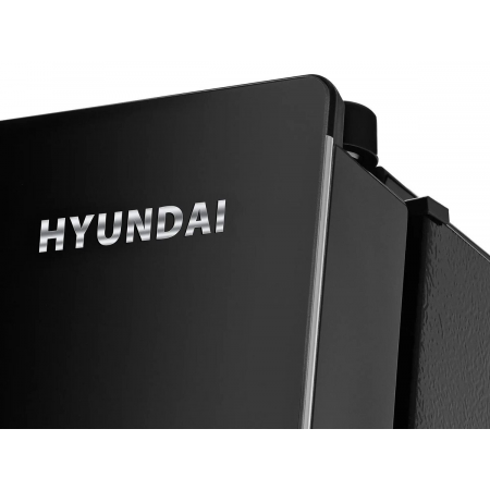 Холодильник Hyundai CS6503FV черное стекло двухкамерный инвертер 407/205л морозилка сбоку, фото , изображение 17