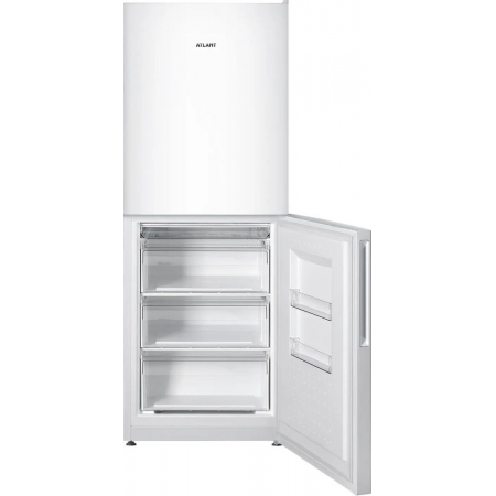 Холодильник Атлант ХМ-4610-101 белый двухкамерный 148/119л морозилка снизу, фото , изображение 4