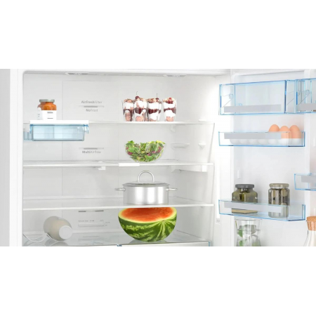 Холодильник Bosch KGN86AW32U белый двухкамерный 479/140л морозилка снизу, No Frost, фото , изображение 4