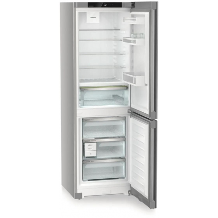 Холодильник Liebherr CBNsfc 5223-22 001 серебристый двухкамерный 216/94л морозилка снизу, фото , изображение 2