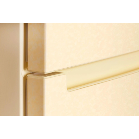 Холодильник Nordfrost NRB 152 ME бежевый мрамор двухкамерный 205/115 л морозилка снизу, фото , изображение 3