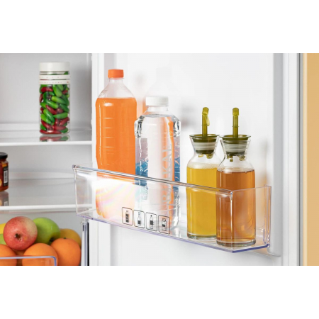 Холодильник Nordfrost NRB 152 ME бежевый мрамор двухкамерный 205/115 л морозилка снизу, фото , изображение 7