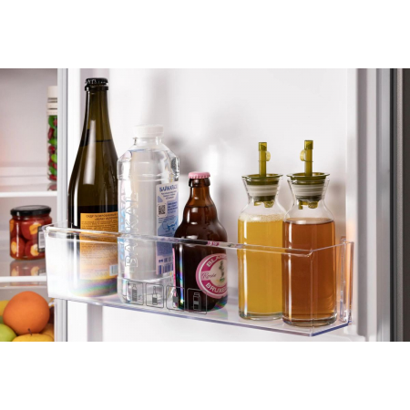 Холодильник Nordfrost NRB 162NF X нержавеющая сталь двухкамерный 205/105 л морозилка снизу, фото , изображение 8