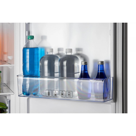 Холодильник Nordfrost NRB 162NF X нержавеющая сталь двухкамерный 205/105 л морозилка снизу, фото , изображение 9