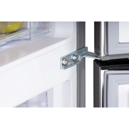 Холодильник Nordfrost NRB 164NF X нержавеющая сталь двухкамерный 238/105 л морозилка снизу, фото , изображение 5