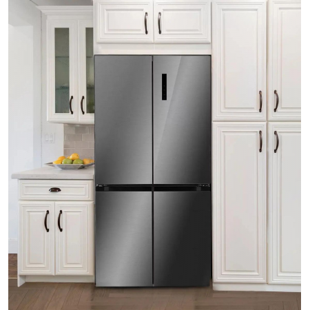 Холодильник  LEX LCD450SsGID серый трехкамерный 288/129л морозилка снизу Side-by-Side, фото , изображение 7