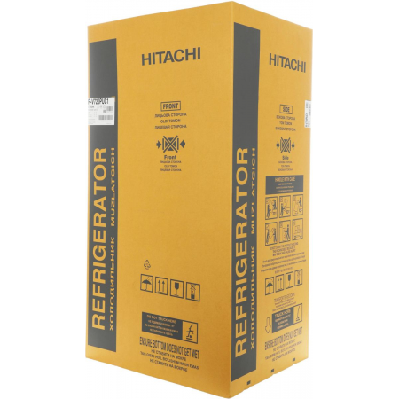 Холодильник Hitachi R-V720PUC1 TWH белый текстур. двухкамерный инвертер 444/156л морозилка сверху, фото , изображение 18