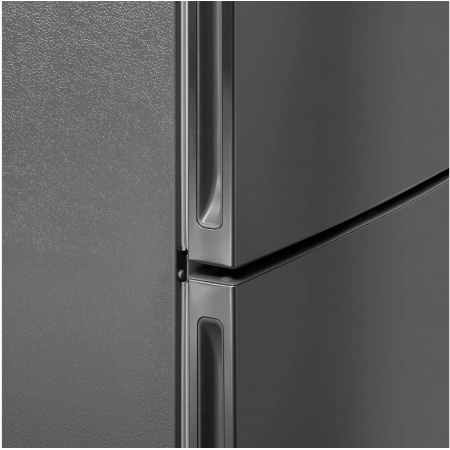 Холодильник Maunfeld MFF200NFSE нержавеющая сталь двухкамерный 271/106л морозилка снизу, фото , изображение 7