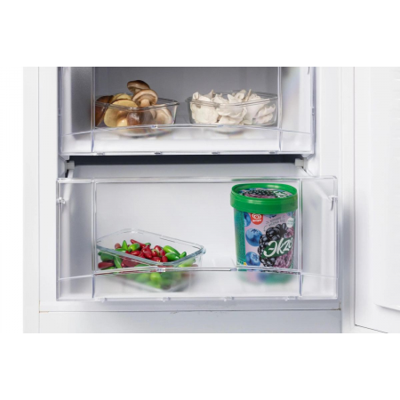 Холодильник Nordfrost NRB 154 W белый матовый двухкамерный 238/115 л морозилка снизу, фото , изображение 6
