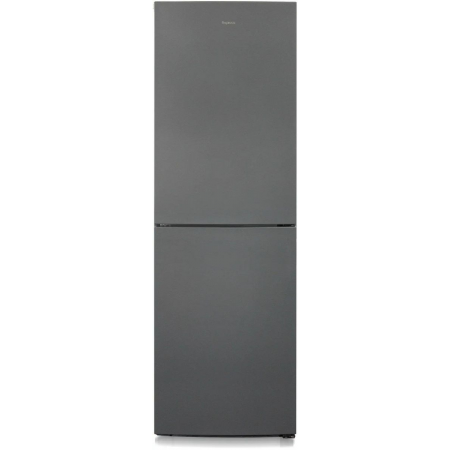 Холодильник Бирюса Б-W6031 графит матовый двухкамерный 210/135л морозилка снизу, фото , изображение 2