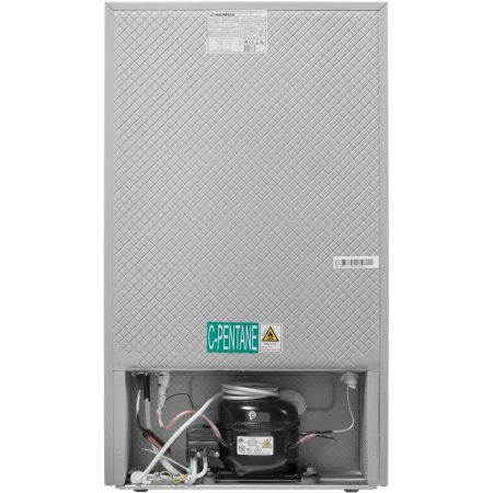 Холодильник Maunfeld MFF83SL серебристый мат. однокамерный 85л, фото , изображение 6