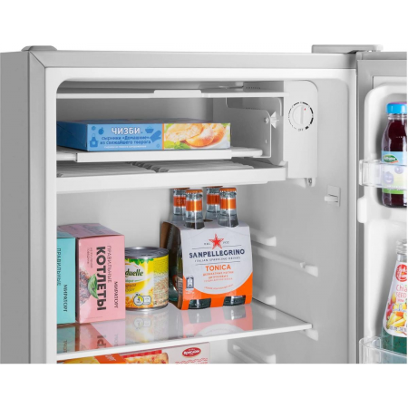 Холодильник Maunfeld MFF83SL серебристый мат. однокамерный 85л, фото , изображение 9