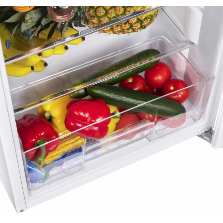 Холодильник Maunfeld MFF143W белый двухкамерный 170/41л морозилка снизу, фото , изображение 5