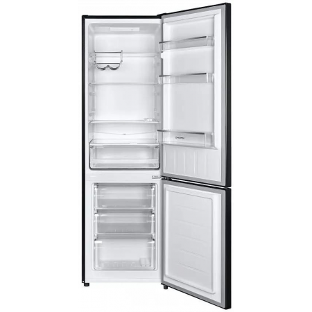 Холодильник Maunfeld MFF176SFSB черный двухкамерный 188/75л морозилка снизу, фото , изображение 4