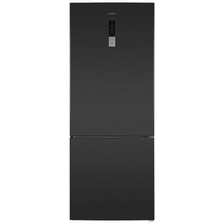 Холодильник Maunfeld MFF1857NFSB черный мат. инвертер двухкамерный 336/117л морозилка снизу, фото , изображение 2