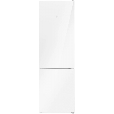 Холодильник Maunfeld MFF200NFW белый глянц. двухкамерный 271/106л морозилка снизу, фото , изображение 2